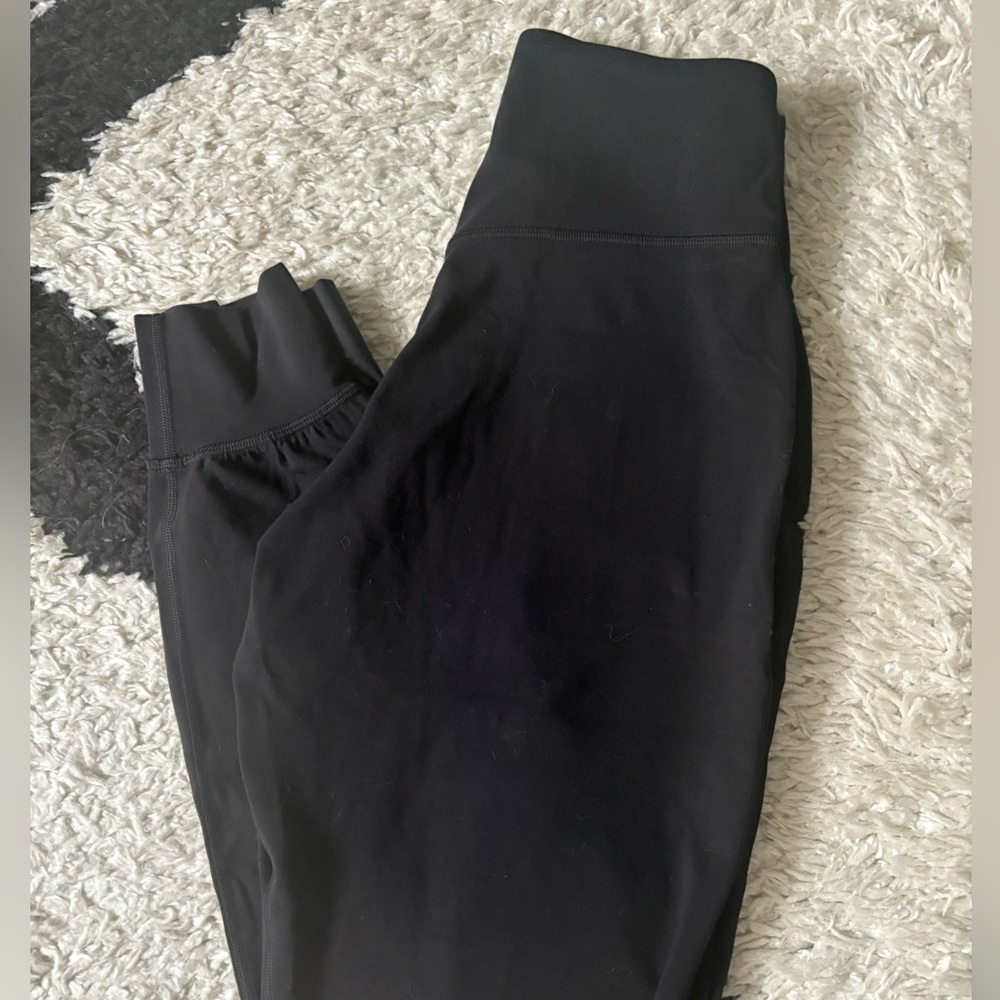 Lululemon High Rise Align Joggers Size 4 Black